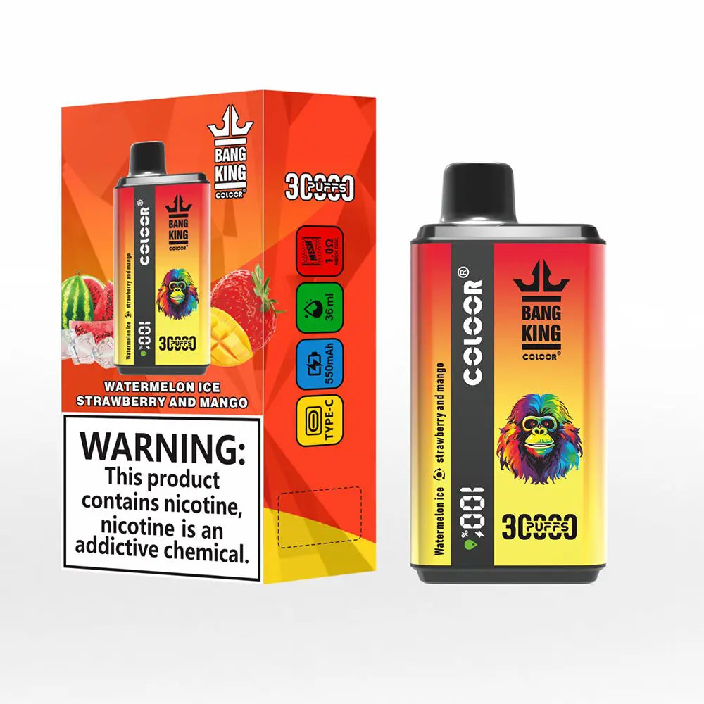 Bang 30000 PUFF Puffs Nicotine 5%  Electronic BOX - 10 pieces