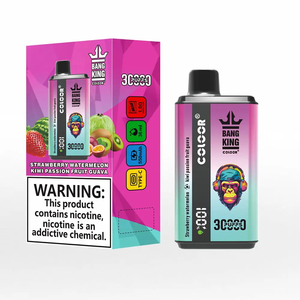 Bang 30000 PUFF Puffs Nicotine 5%  Electronic BOX - 10 pieces