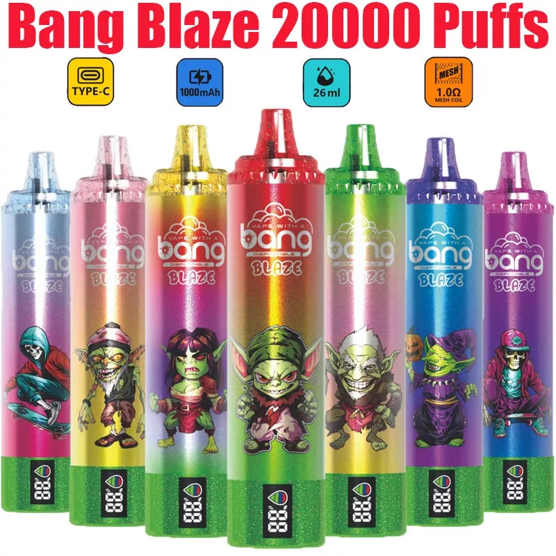 Bang Blaze 20000 Puffs 5% Nicotine BOX - 10 pieces