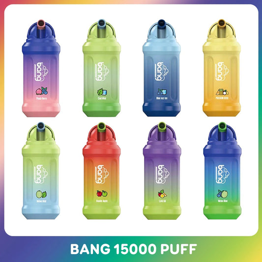 BANG 15000 Puffs 5% Nicotine Rechargeable BOX - 10 pieces