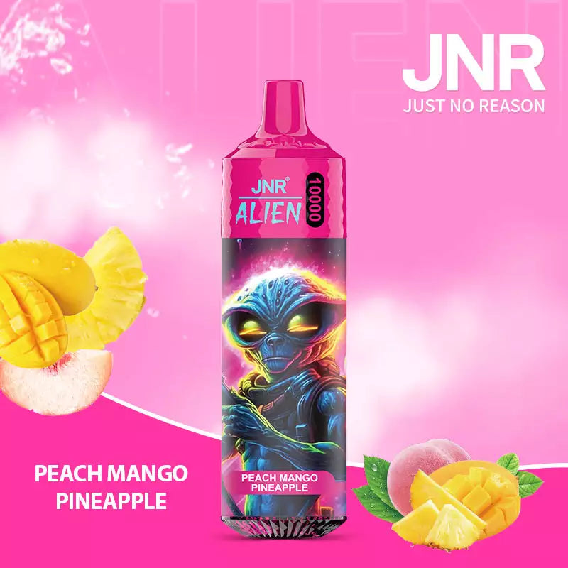 JNR Alien 10000 Puffs RGB 5% Nicotine ONE BOX - 10 PIECES