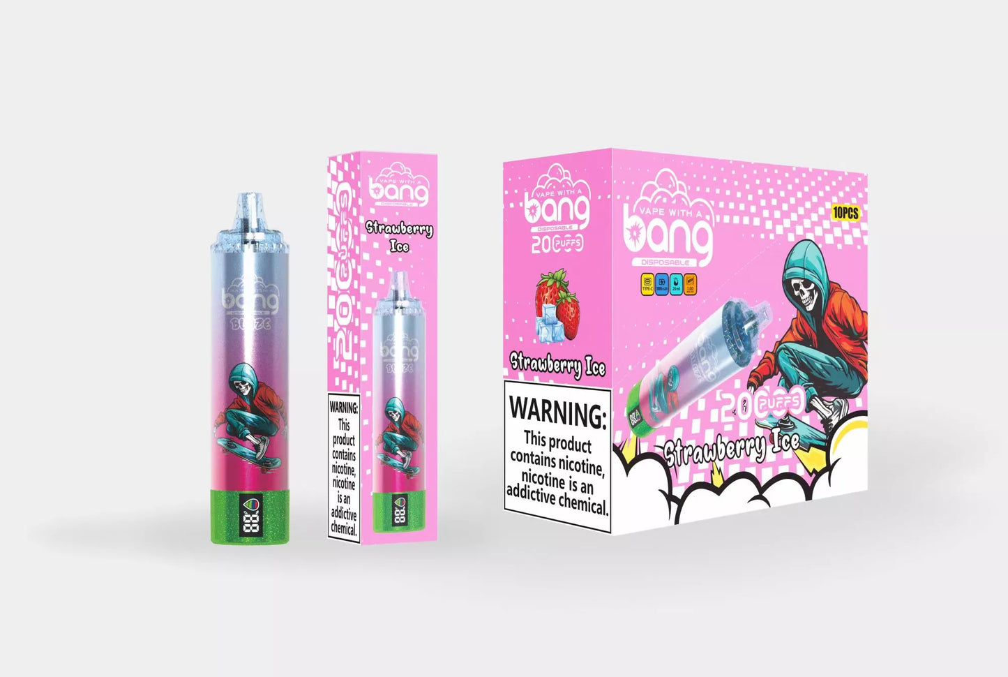 Bang Blaze 20000 Puffs 5% Nicotine BOX - 10 pieces