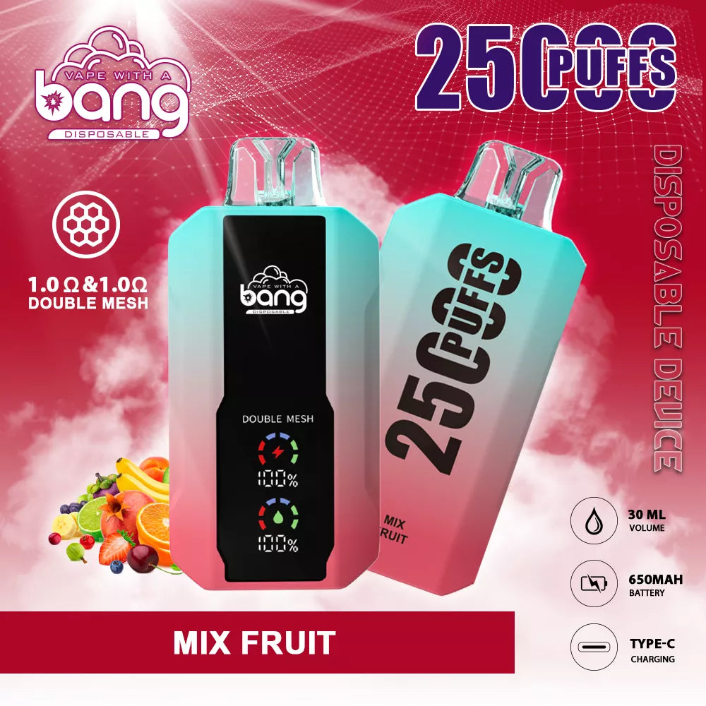 Bang 25000 5% Nicotine BOX - 10 pieces