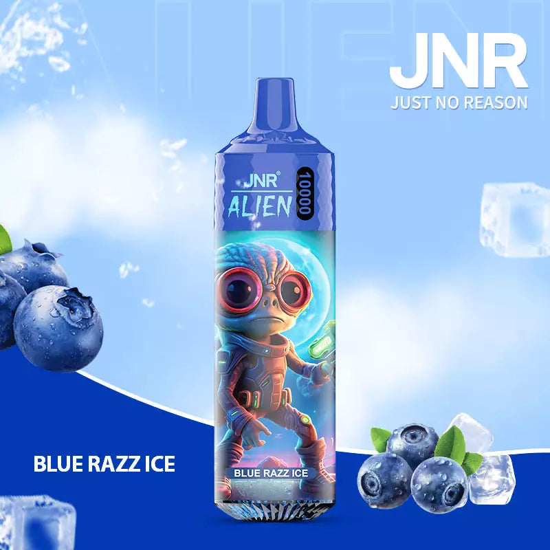 JNR Alien 10000 Puffs RGB 5% Nicotine ONE BOX - 10 PIECES