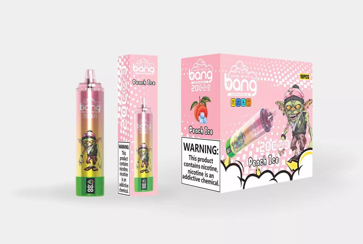 Bang Blaze 20000 Puffs 5% Nicotine BOX - 10 pieces