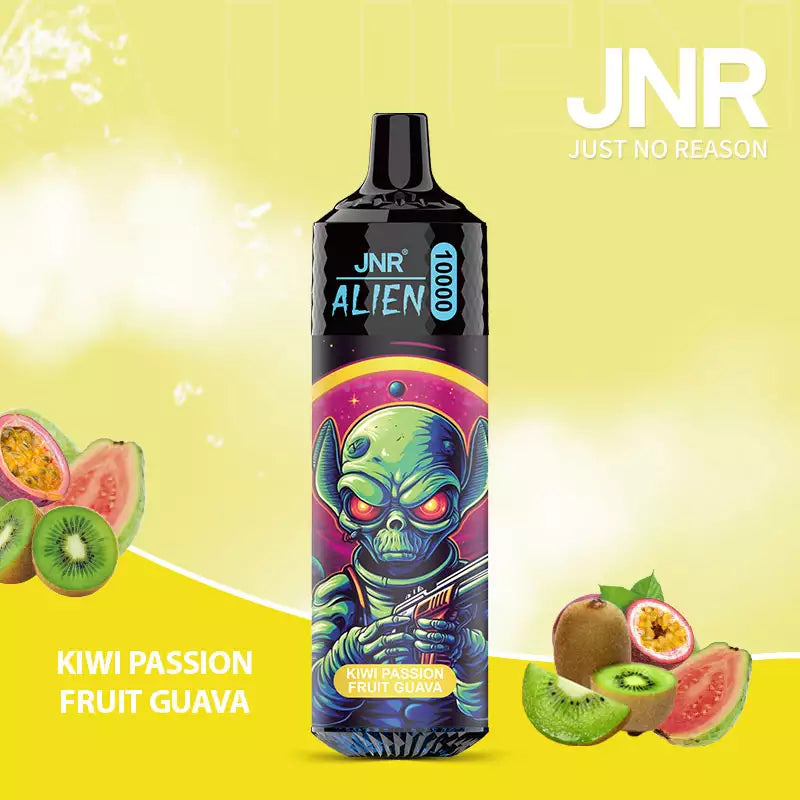 JNR Alien 10000 Puffs RGB 5% Nicotine ONE BOX - 10 PIECES