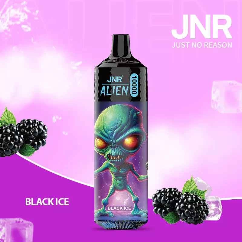 JNR Alien 10000 Puffs RGB 5% Nicotine ONE BOX - 10 PIECES