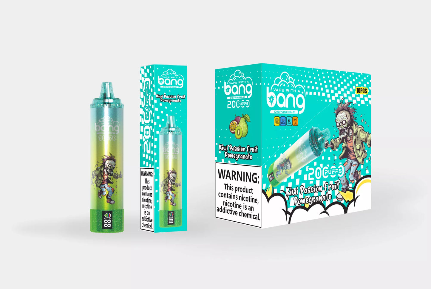 Bang Blaze 20000 Puffs 5% Nicotine BOX - 10 pieces