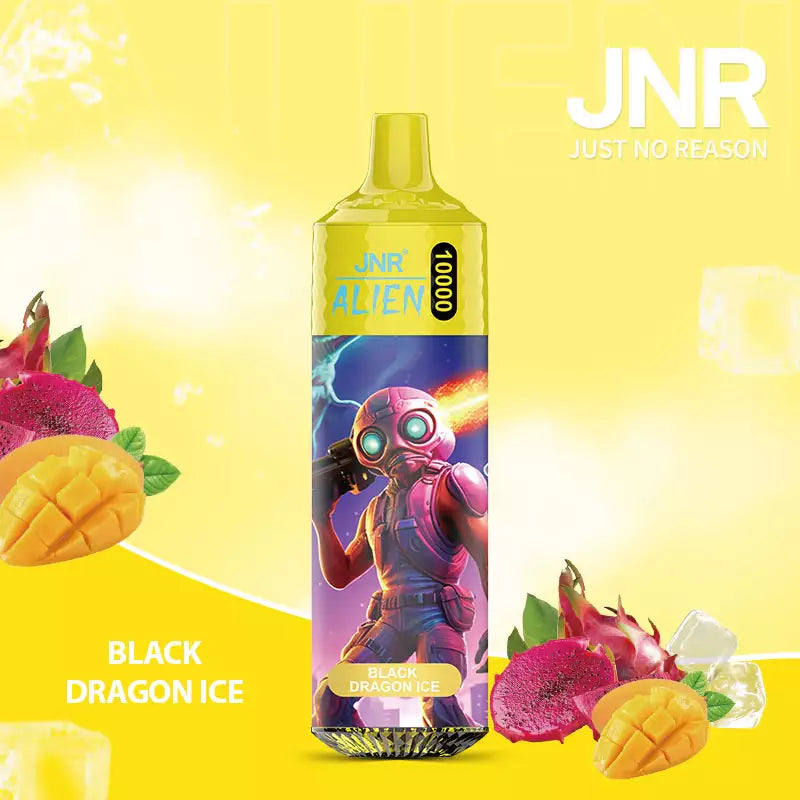 JNR Alien 10000 Puffs RGB 5% Nicotine ONE BOX - 10 PIECES