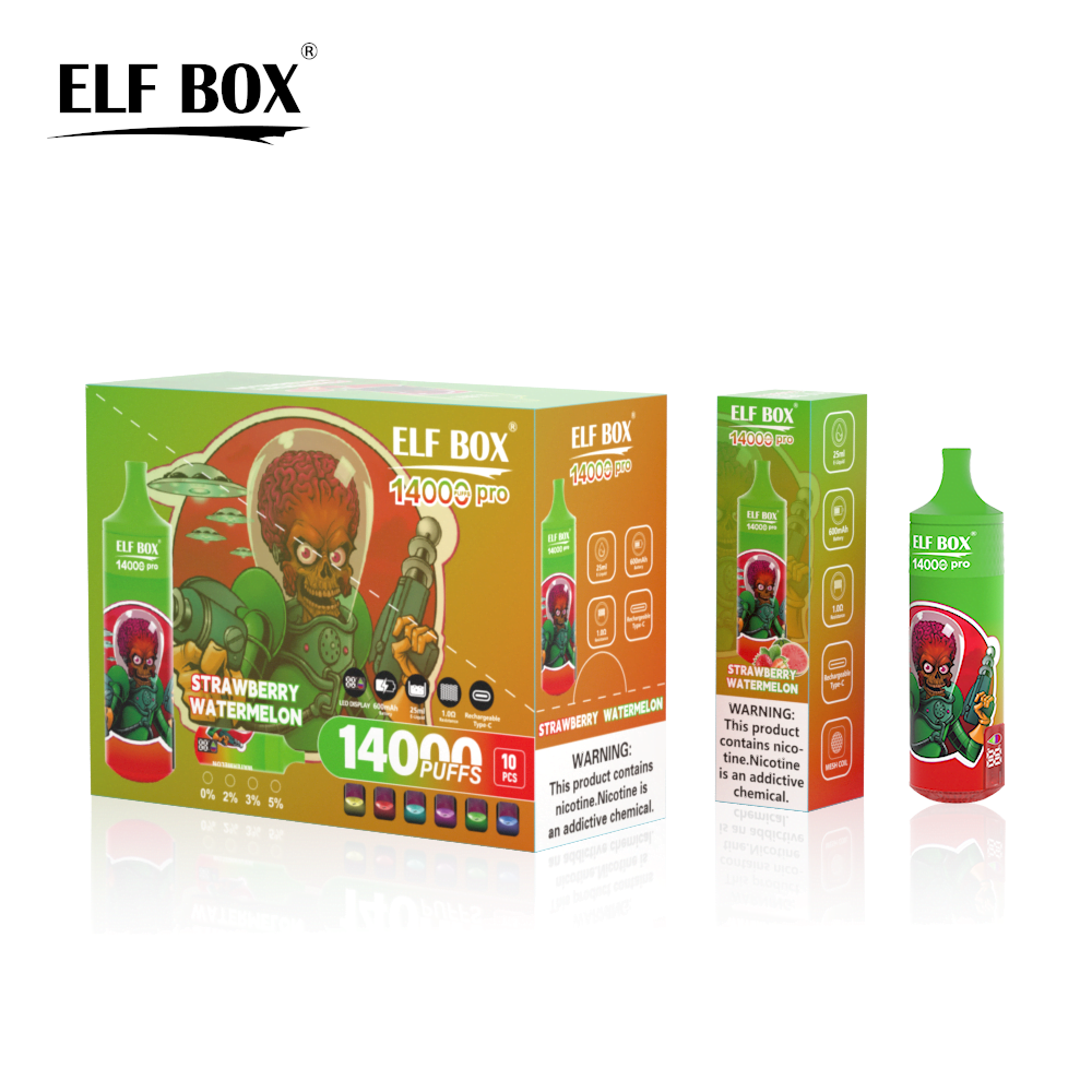 ELF RGB14000 pro 5% Nicotine Rechargeable BOX - 10 pieces