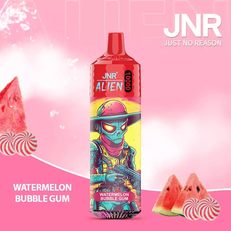 JNR Alien 10000 Puffs RGB 5% Nicotine ONE BOX - 10 PIECES